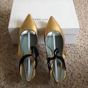 Marc Jacobs Valery Slingback Pumps.